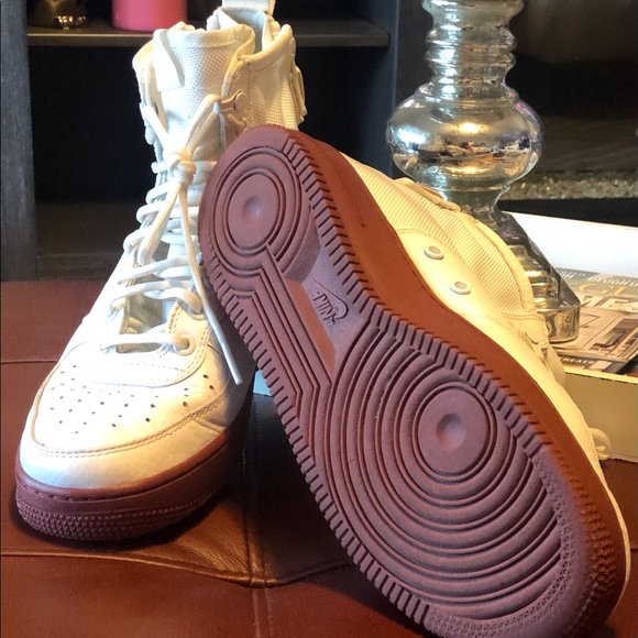 NIKE AIR FORCE 1 SF AF1 MID URBAN UTILITY FTWR GODDESS OF VICTORY SIZE MENS 8 - Picture 3 of 4